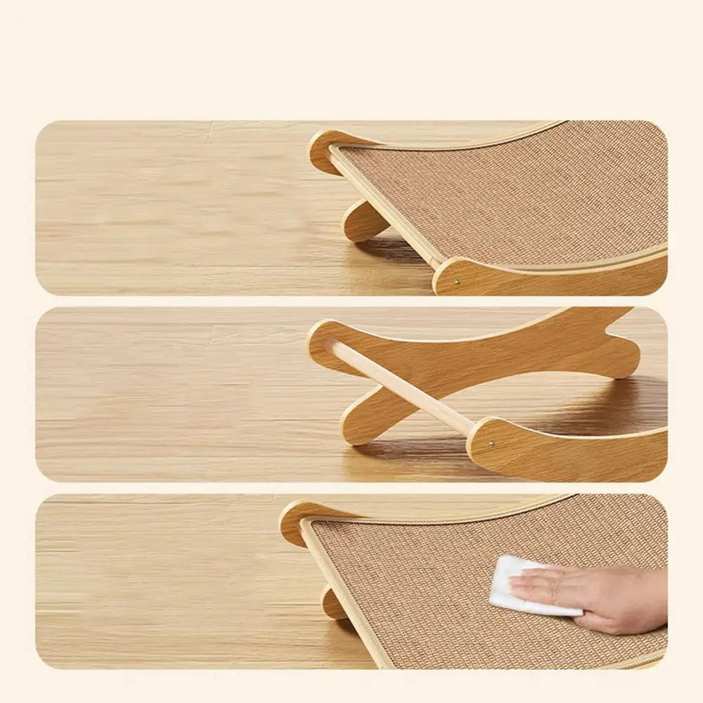 2-in-1 Kratzbrett & Kuschelbett – für entspannte Krallen & sanfte Träume