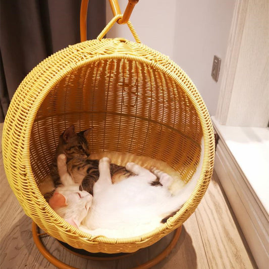 Cat mattress &amp; cradle – Breathable feel-good bed for velvet paws