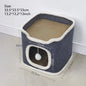 Cat bed with cave &amp; soft cushion – The perfect retreat for your cat
