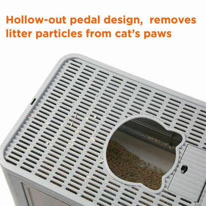 Foldable cat litter box with massage function – practical, space-saving &amp; lovingly designed
