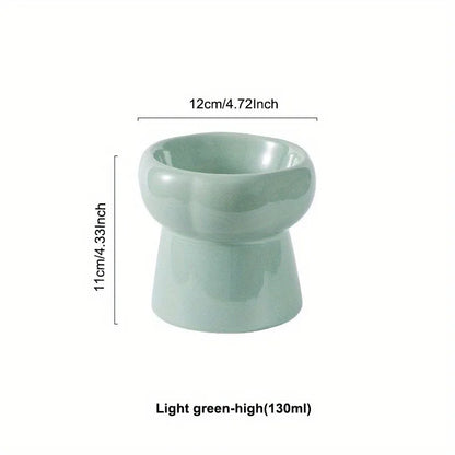 Raised ceramic bowl – stylish, stable &amp; cozy
