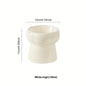 Raised ceramic bowl – stylish, stable &amp; cozy