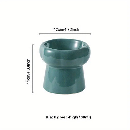 Raised ceramic bowl – stylish, stable &amp; cozy