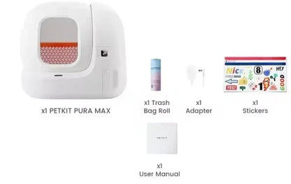 Petkit Pura MAX: Der intelligente, selbstreinigende Katzentoiletten-Genuss