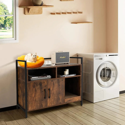 🐾 GOFLAME Cat House &amp; Litter Box Cabinet – Practical, stylish &amp; well thought out