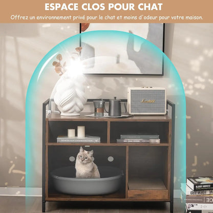 🐾 GOFLAME Cat House &amp; Litter Box Cabinet – Practical, stylish &amp; well thought out