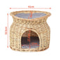 Two-story rattan cat house – for relaxation &amp; fun