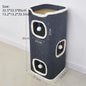 Cat bed with cave &amp; soft cushion – The perfect retreat for your cat