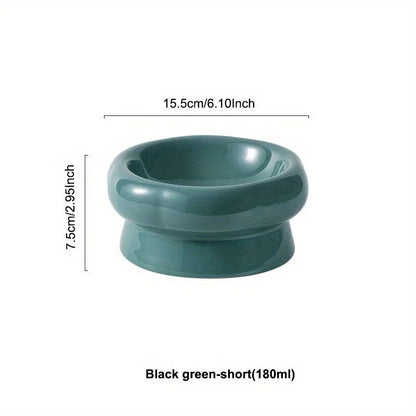 Raised ceramic bowl – stylish, stable &amp; cozy