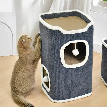 Cat bed with cave &amp; soft cushion – The perfect retreat for your cat