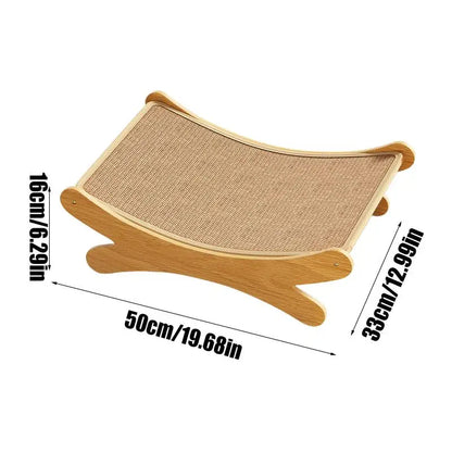 2-in-1 Kratzbrett & Kuschelbett – für entspannte Krallen & sanfte Träume