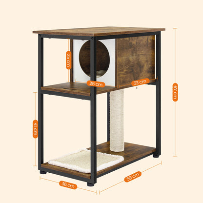 FEANDREA scratching furniture &amp; side table – for two- and four-legged friends with style