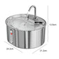 Stainless steel drinking fountain – fresh water with style